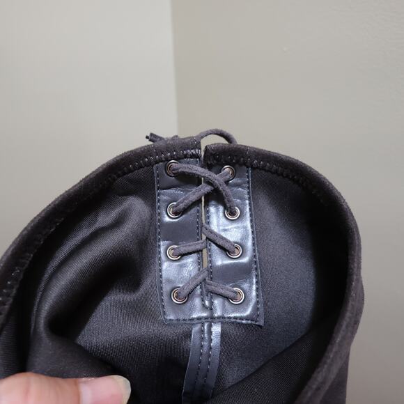 NWOT Vince Camuto Madolee Over the Knee Boot Taupe Grey Suede Side Zip US 7.5 M - Picture 15 of 16